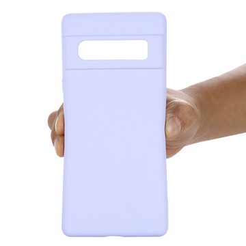 CoverKingz Handyhülle Hülle für Google Pixel 6 Pro Handyhülle Silikon Case Cover Bumper 17,02cm (6,7 Zoll), Schutzhülle Handyhülle Silikoncover Softcase farbig