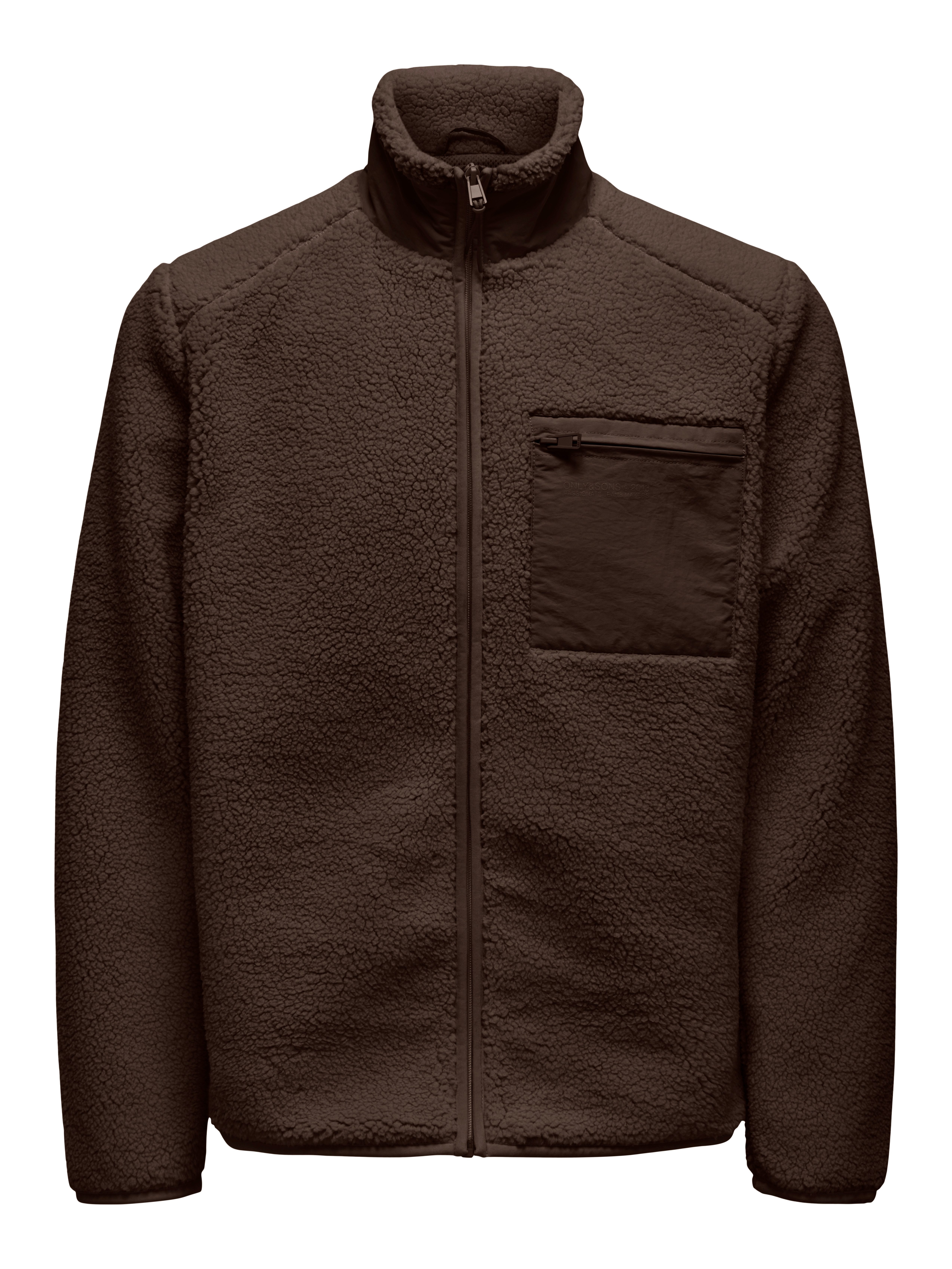 ONLY & SONS Strickfleecejacke ONSDALLAS LIFE SHERPA JACKET OTW VD günstig online kaufen