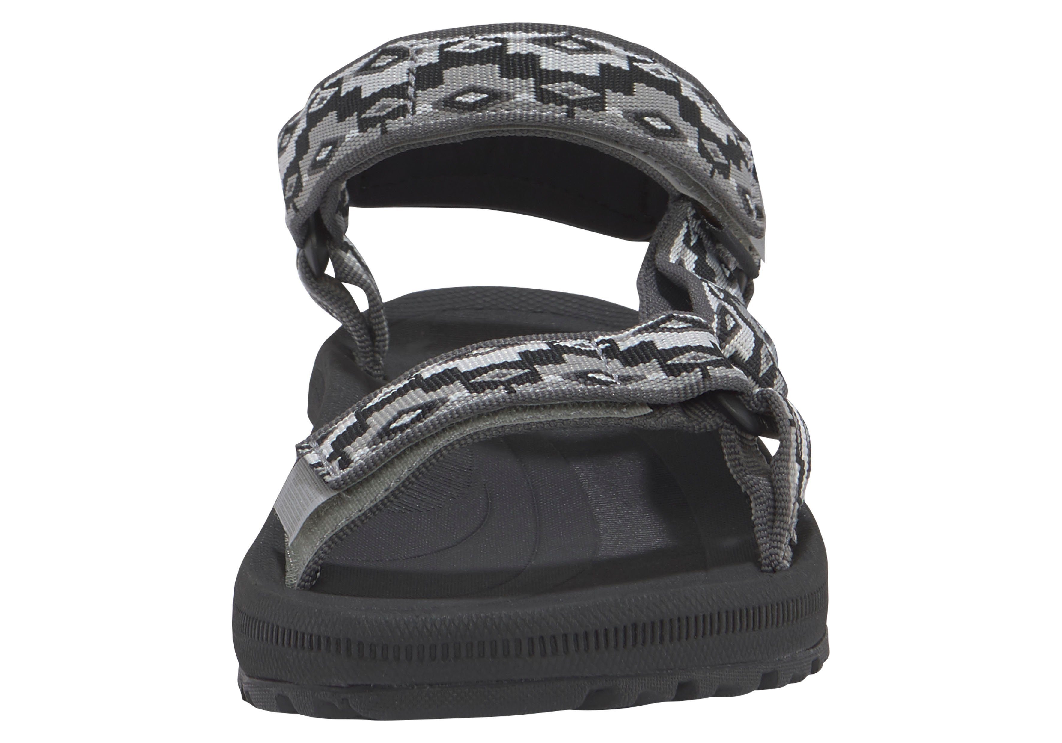 W's Klettverschluss mit schwarz-grau Sandale Winsted Sandal Teva