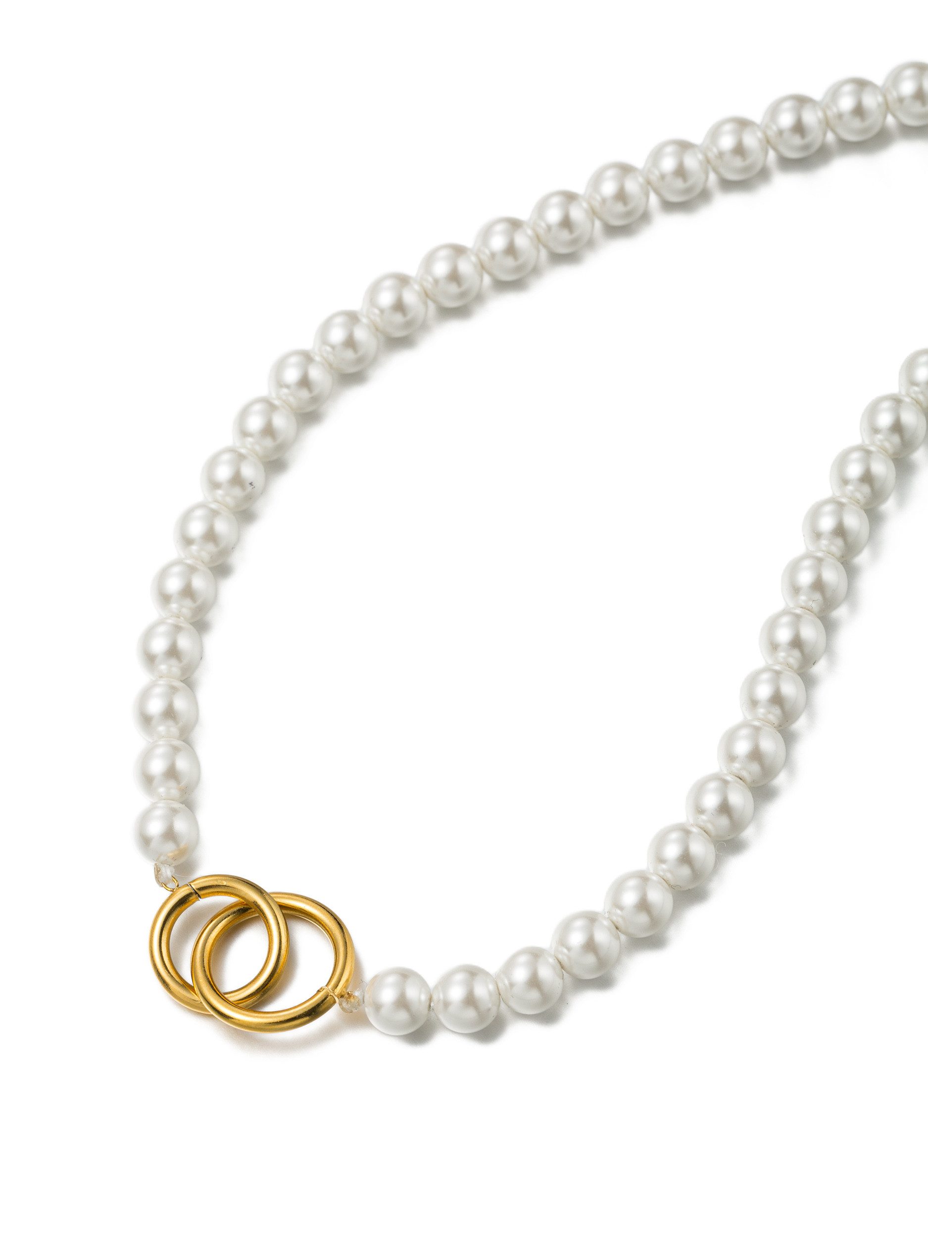 Aniston JEWELRY & WATCHES Perlenkette Schmuck Geschenk Edelstahl Halsschmuck Halskette Zierperlen Ringe, Made in Germany - mit Perle (synth). € 34,99