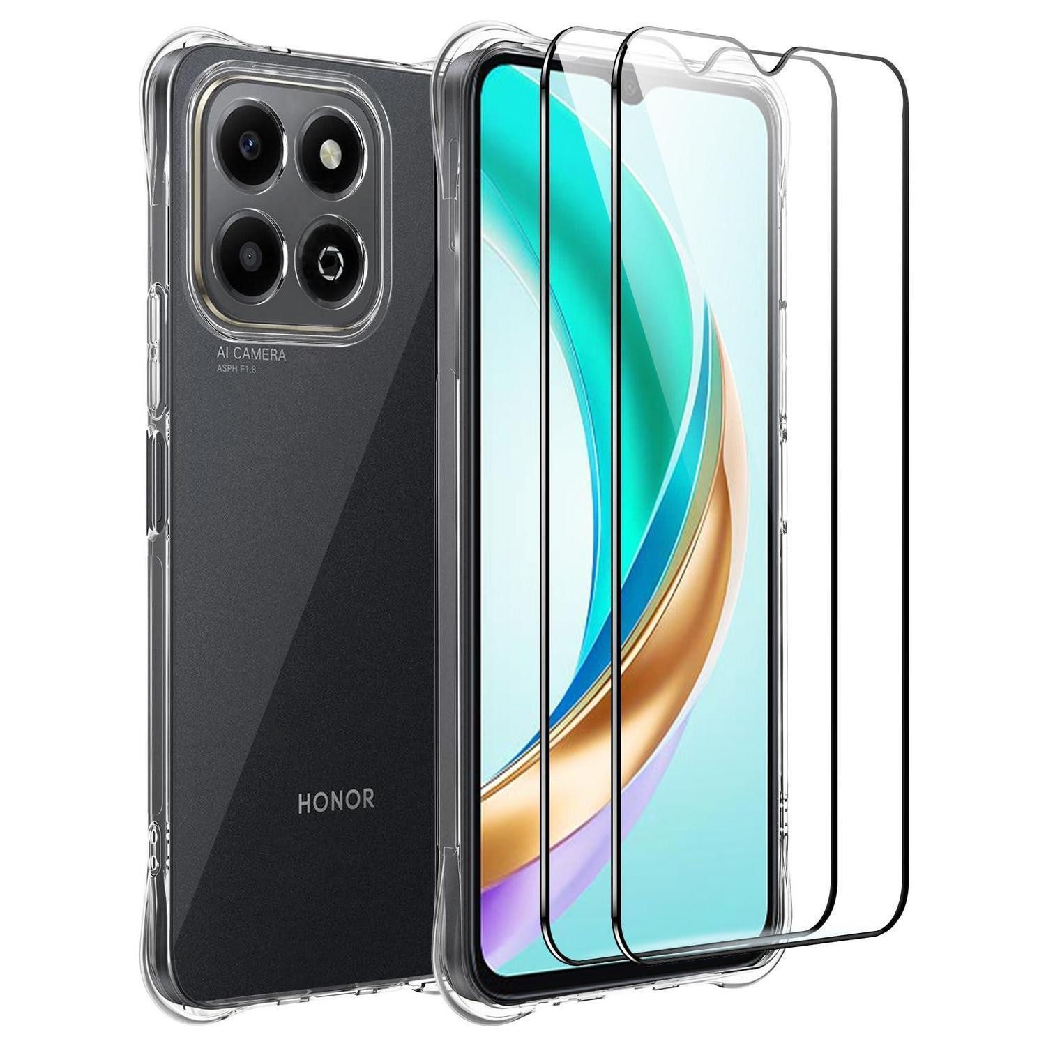 LuxusKollektion Handyhülle Hülle Honor X6B mit 2x Schutzfolie