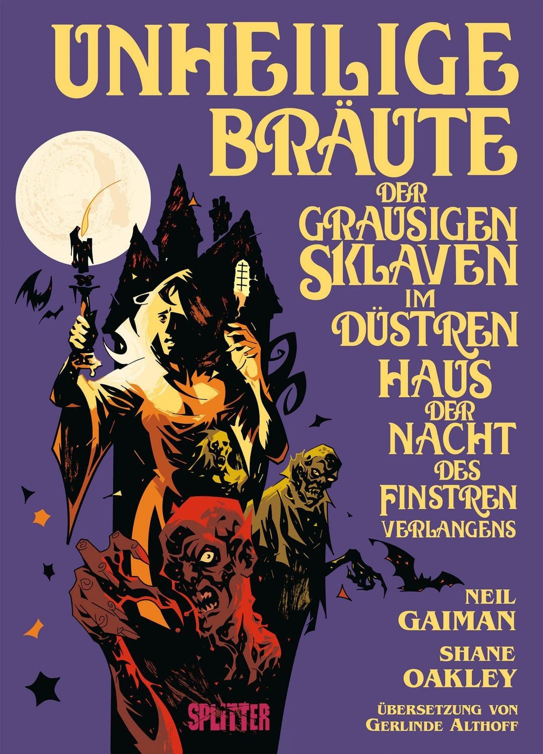 Unheilige Bräute der grausigen Sklaven im düstren Haus der Nacht des f / Neil Gaiman, X