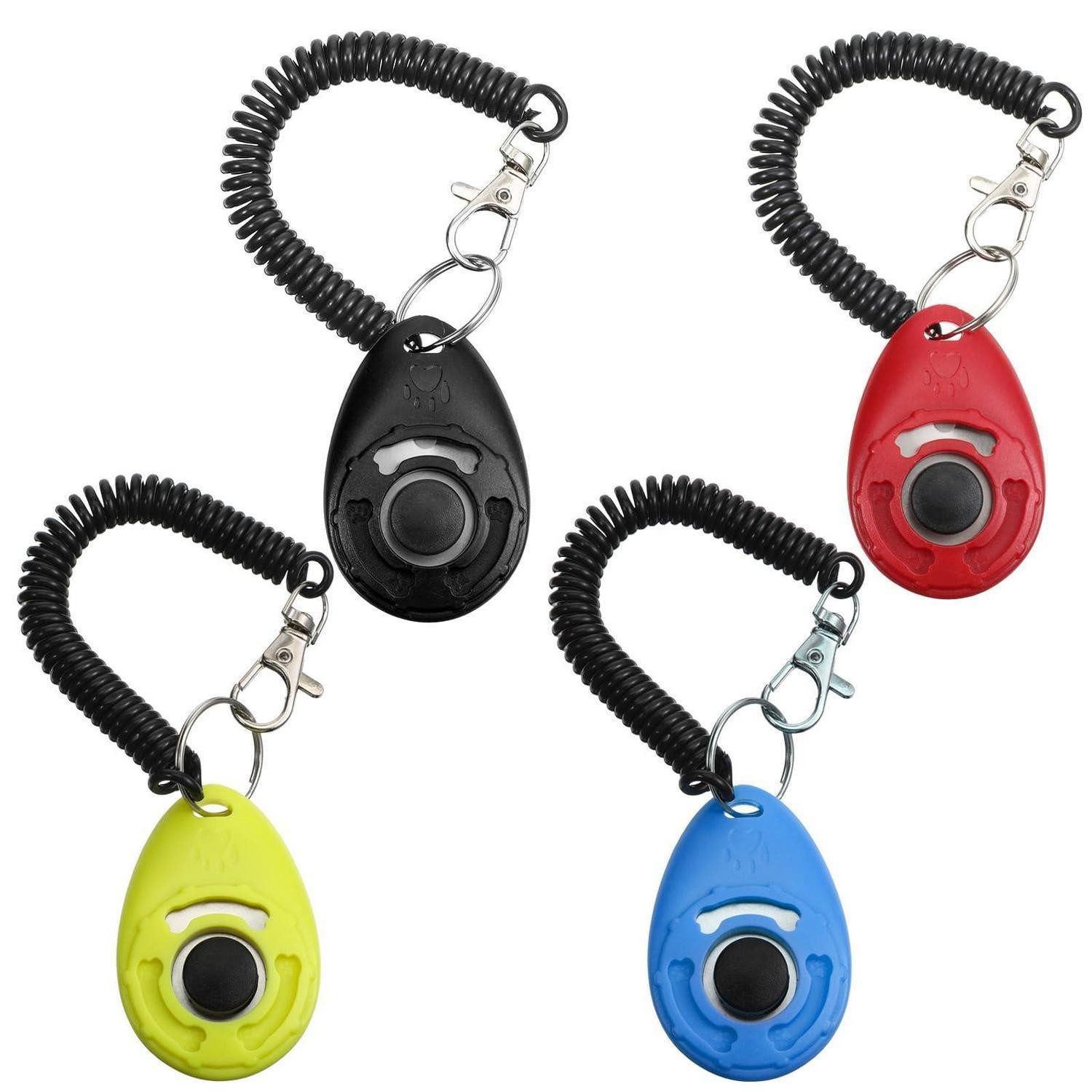 LuxusKollektion Klicker Hunde Trainings Clicker mit Handschlaufe