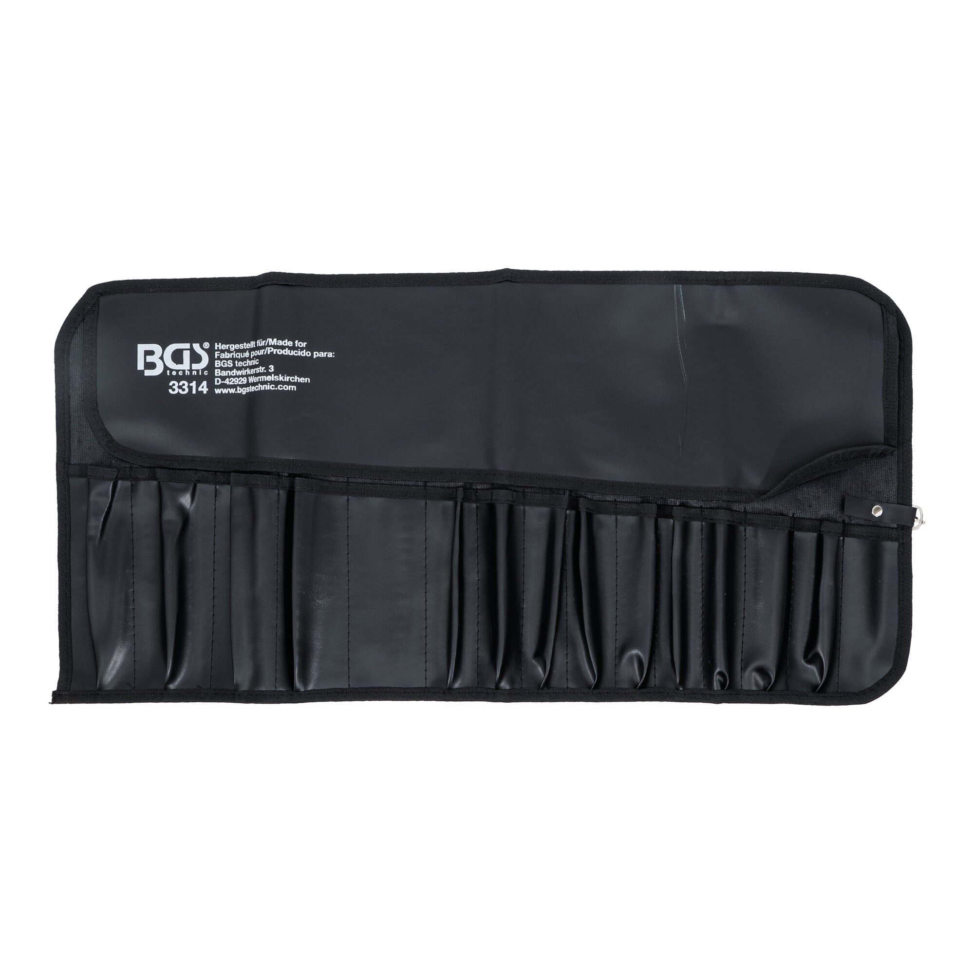 BGS technic Werkzeugtasche BGS Rolltasche für Werkzeug mit 15 Fächern 660 x 320 mm leer