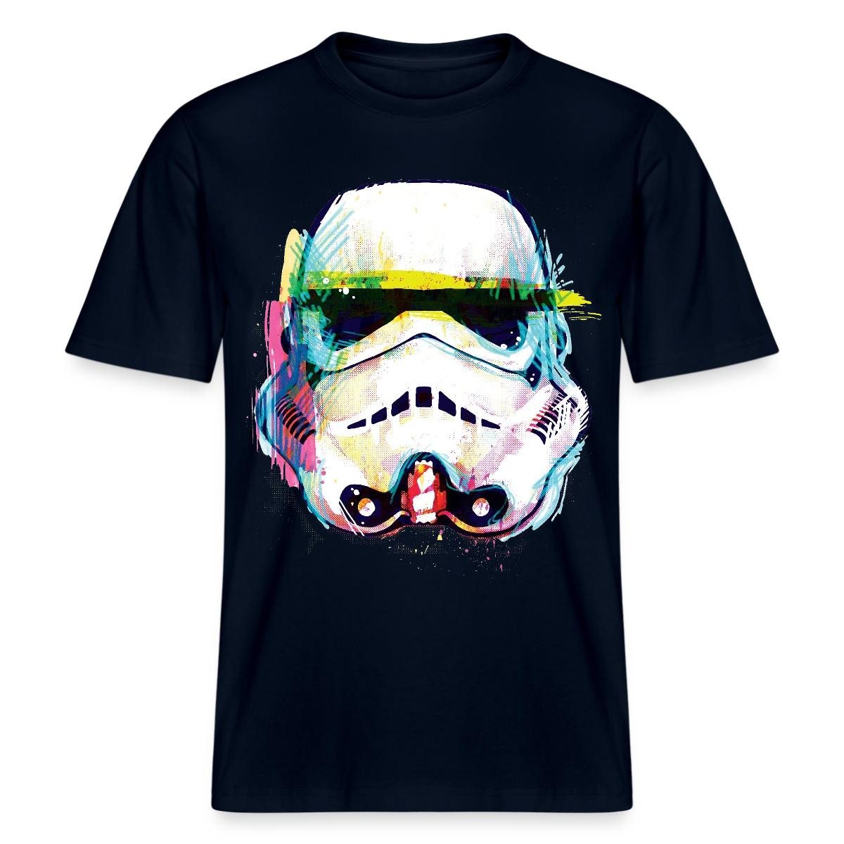T-Shirt Star Wars Stormtrooper Portrait Artsy-Look Relaxed Fit Unisex T-Shirt