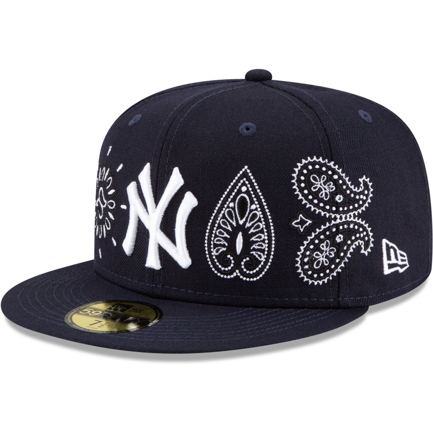 New Era Fitted Cap 59Fifty PAISLEY New York Yankees