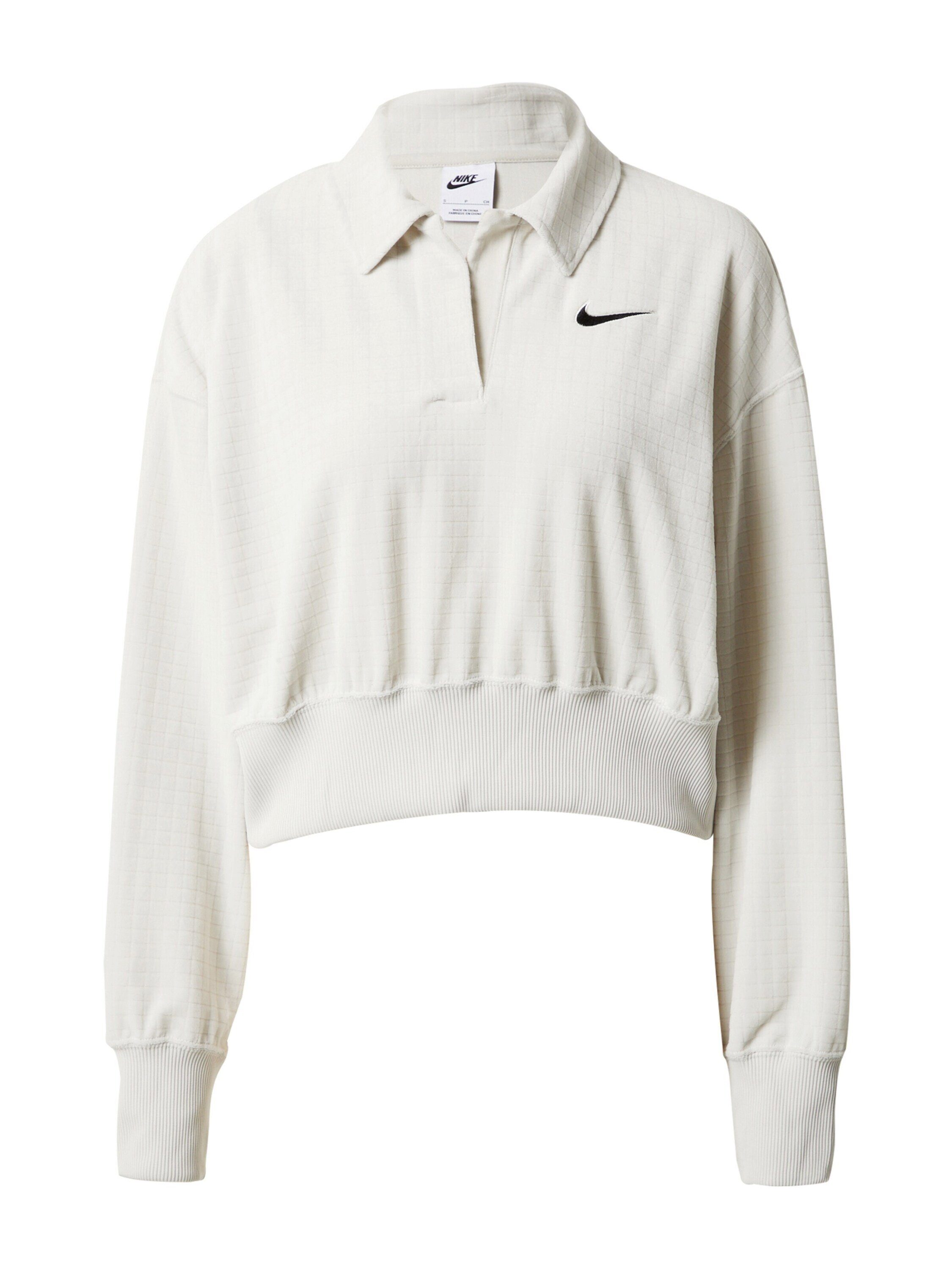 Nike Sportswear Sweatshirt (1-tlg) Stickerei, Drapiert/gerafft