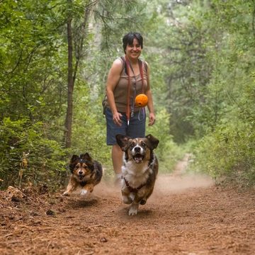 Ruffwear Spielknochen Hundespielzeug Turnup Toy Campfire Orange