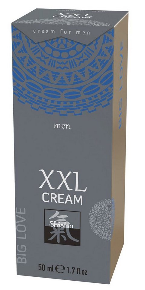 Shiatsu Gleitgel 50 ml - SHIATSU XXL Cream Ginko & Ginseng & Japanese Mint  50ml