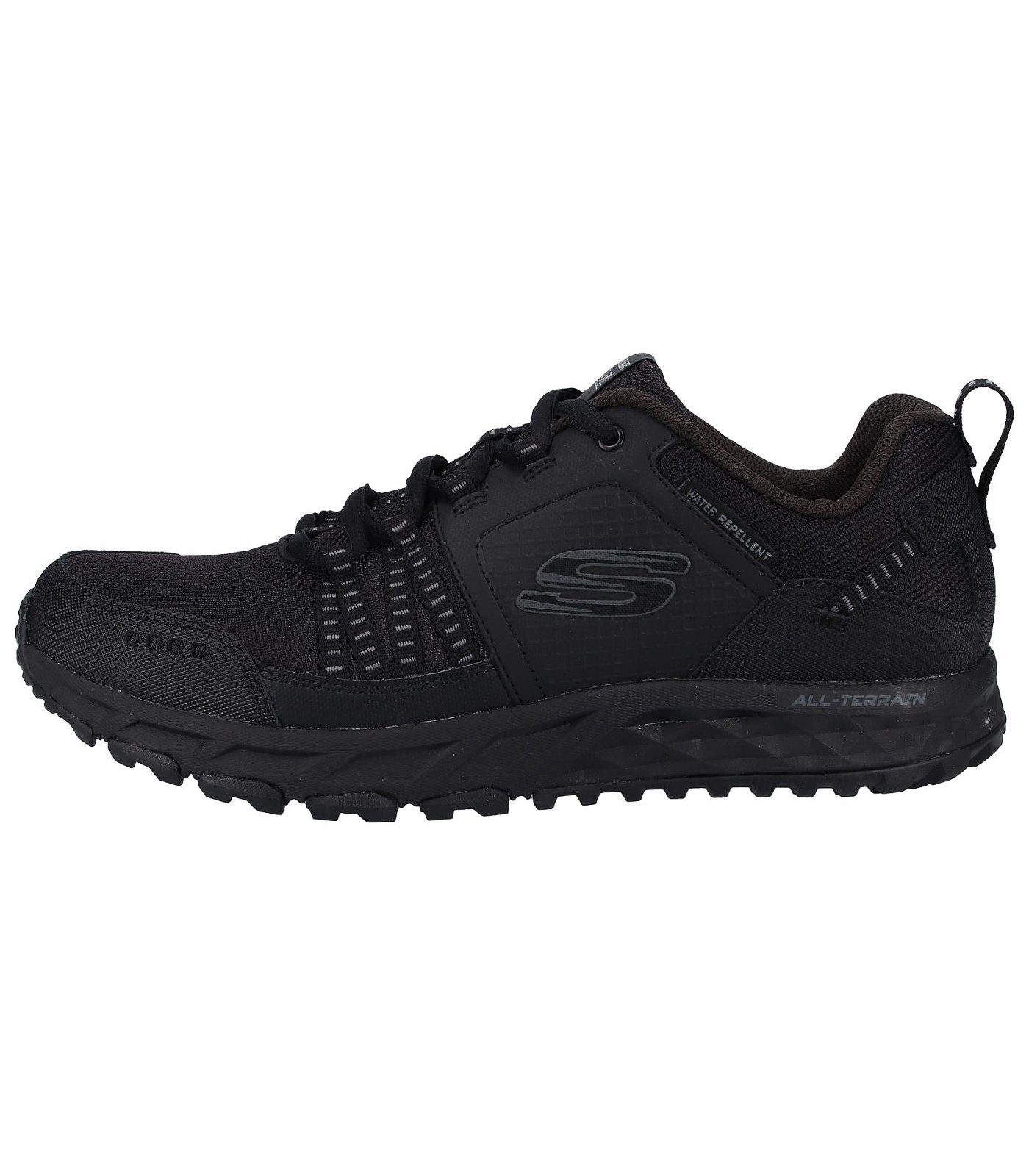 Sneaker schwarz Sneaker Skechers Leder