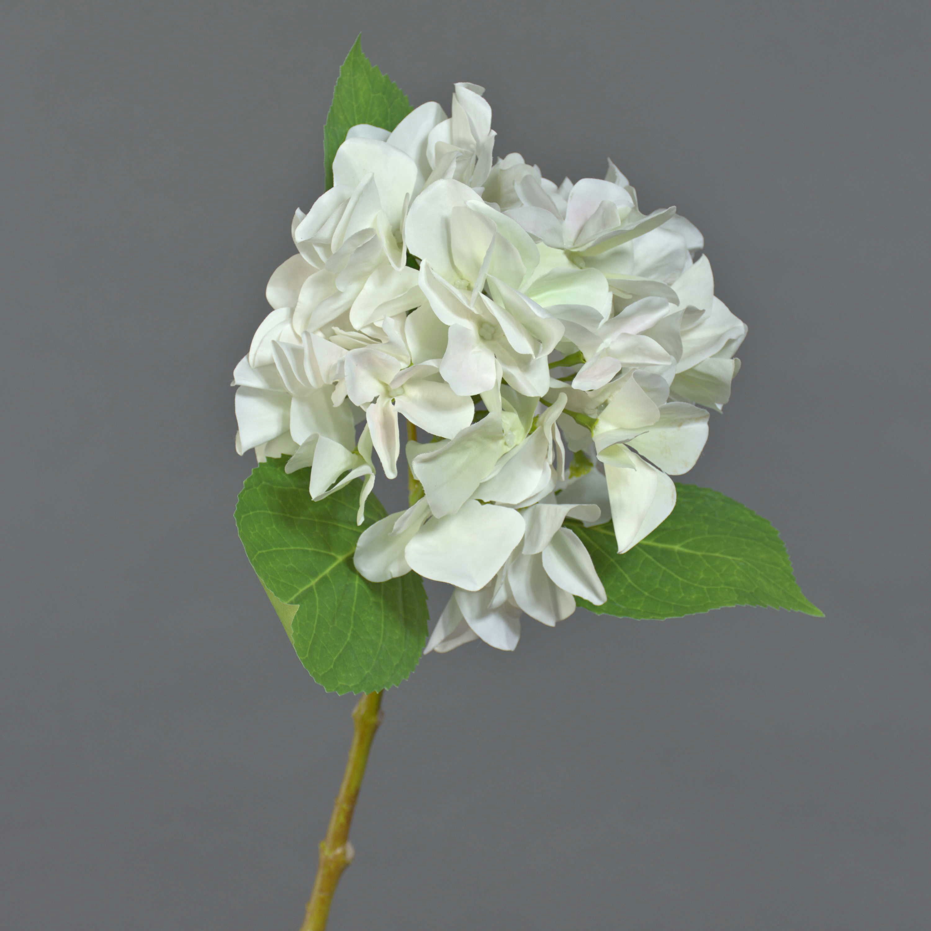 Kunstblume Textilblume Hortensie AMARILDO, weiß, 45cm Hortensie, artplants, Höhe 50.0 cm