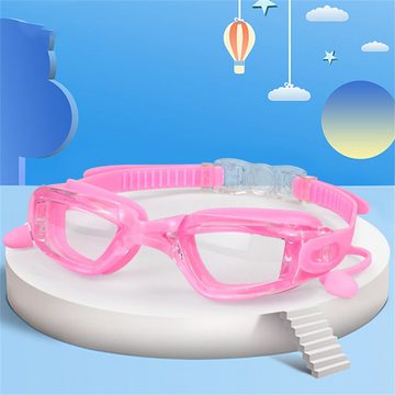 Dsen Schwimmbrille Schwimmbrille, Schwimmbrille mit Ohrstöpseln, Profi-Schwimmbrille