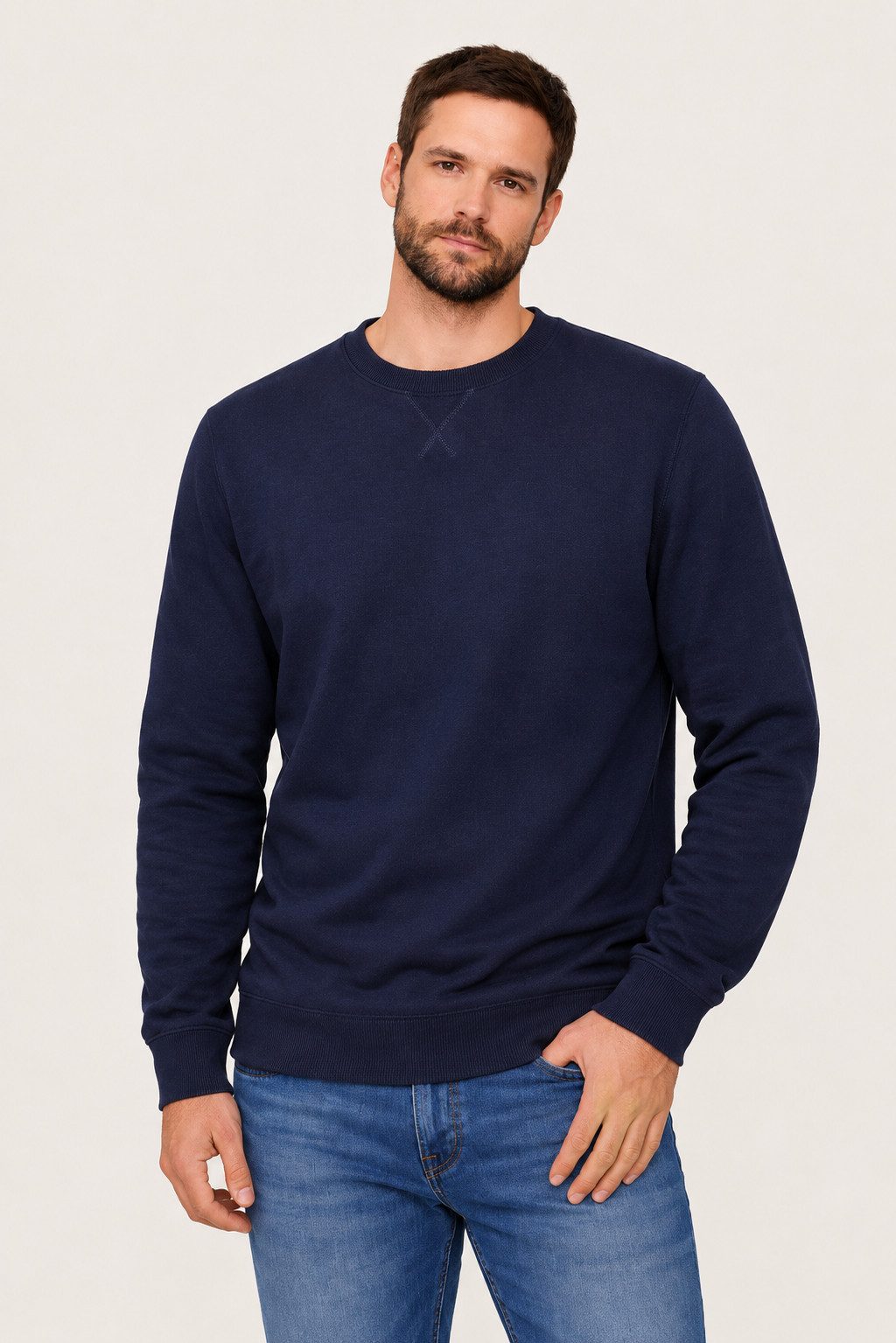 Sweatshirt Herren, Pullover Baumwolle
