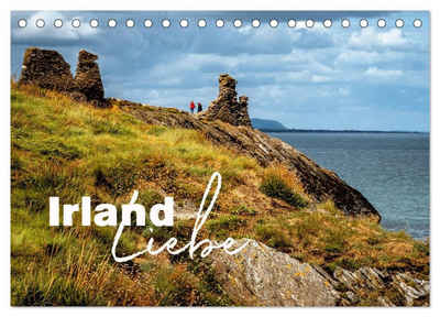 CALVENDO Wandkalender Irland-Liebe (Tischkalender 2024 DIN A5 quer), CALVENDO Monatskalender