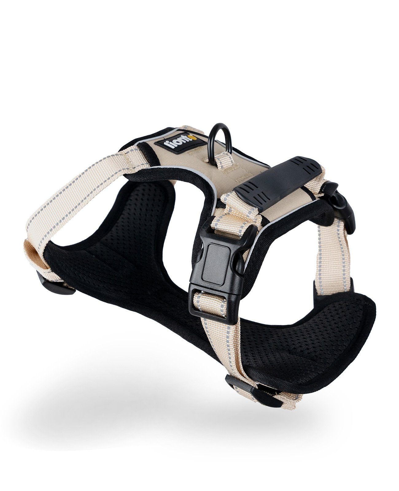 lionto Hunde-Geschirr Hundegeschirr gepolstert und reflektierend, beige, Gr günstig online kaufen