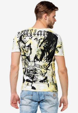 Cipo & Baxx T-Shirt mit coolen Design-Prints