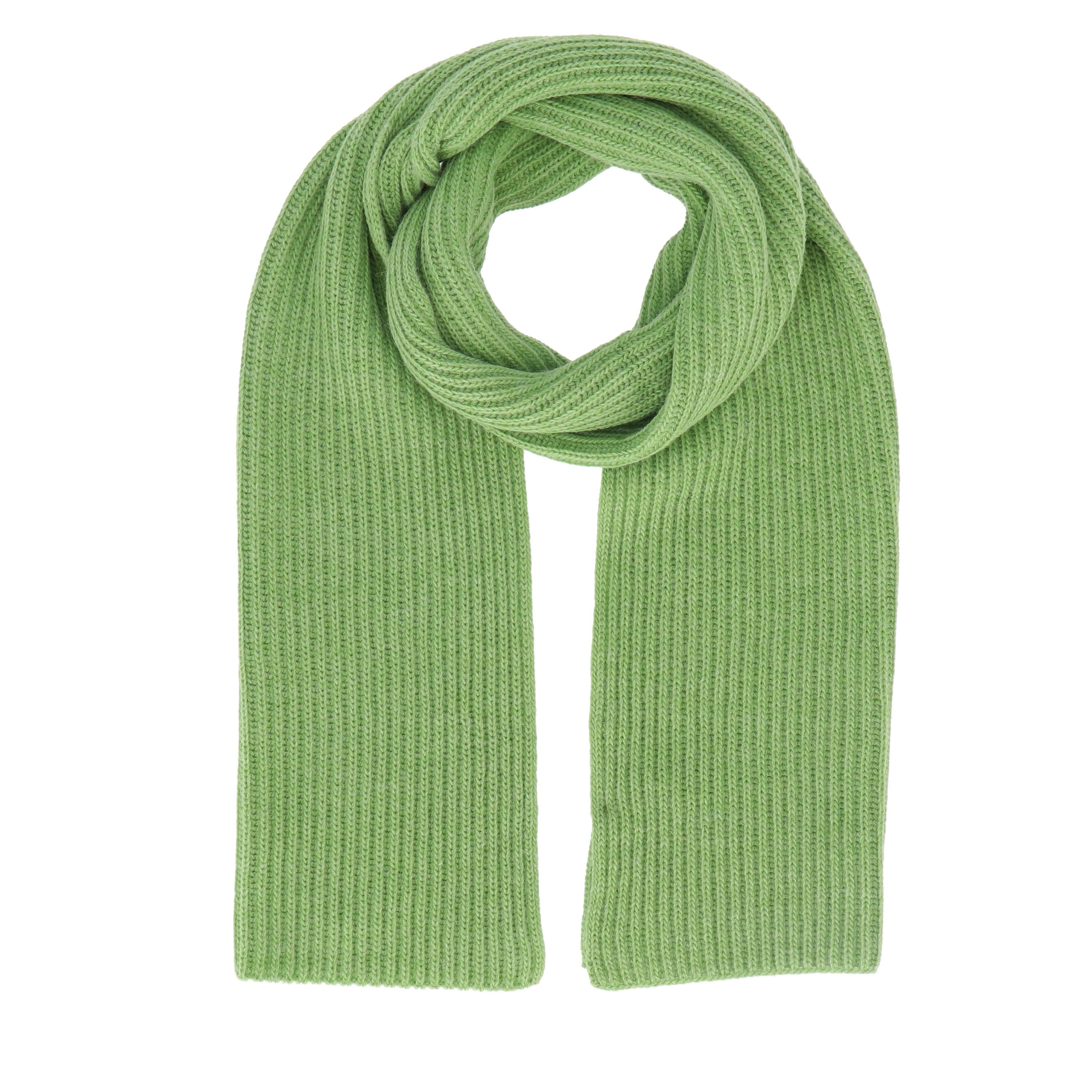 halsüberkopf Accessoires Strickschal Schal mit Rippe, mit Wollanteil