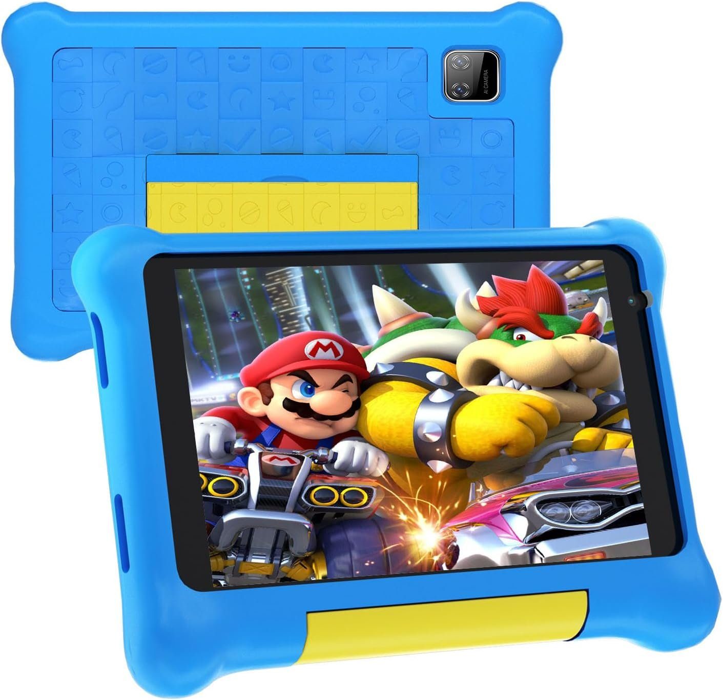 Hotlight Kinder 2GB RAM mit Quad Core Tablet (7", 32 GB, Andriod 12, mit 128GB Erweiterbar, Wi-Fi, Bluetooth, Type-C, Kids Tablet)