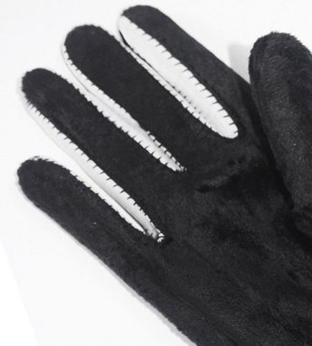 FIDDY Lederhandschuhe Winterhandschuhe, warme und verdickte winddichte Handschuhe, (Fahren im Freien und Camping für Männer und Frauen) rutschfeste Touchscreen-Handschuhe