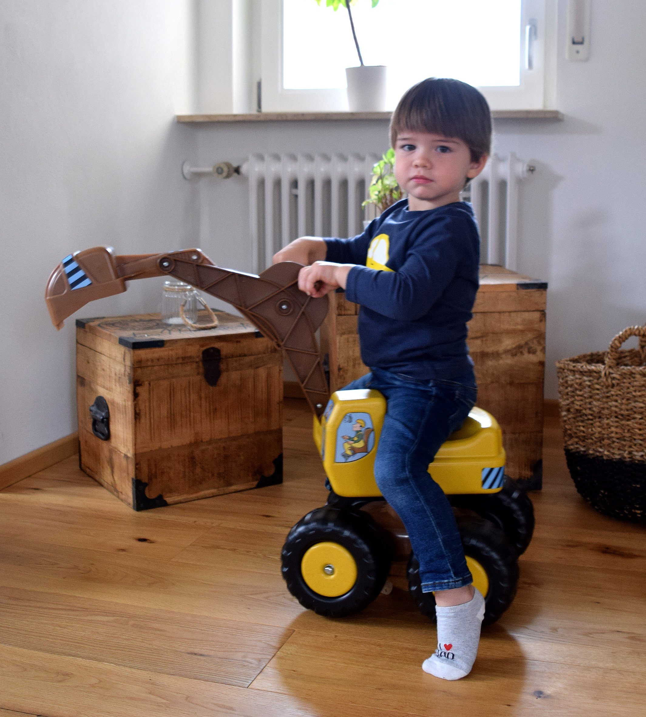 4EverSpiel Spielzeug-Aufsitzbagger Sitzbagger Mobby-Dig, (Bio, 1-tlg) günstig online kaufen