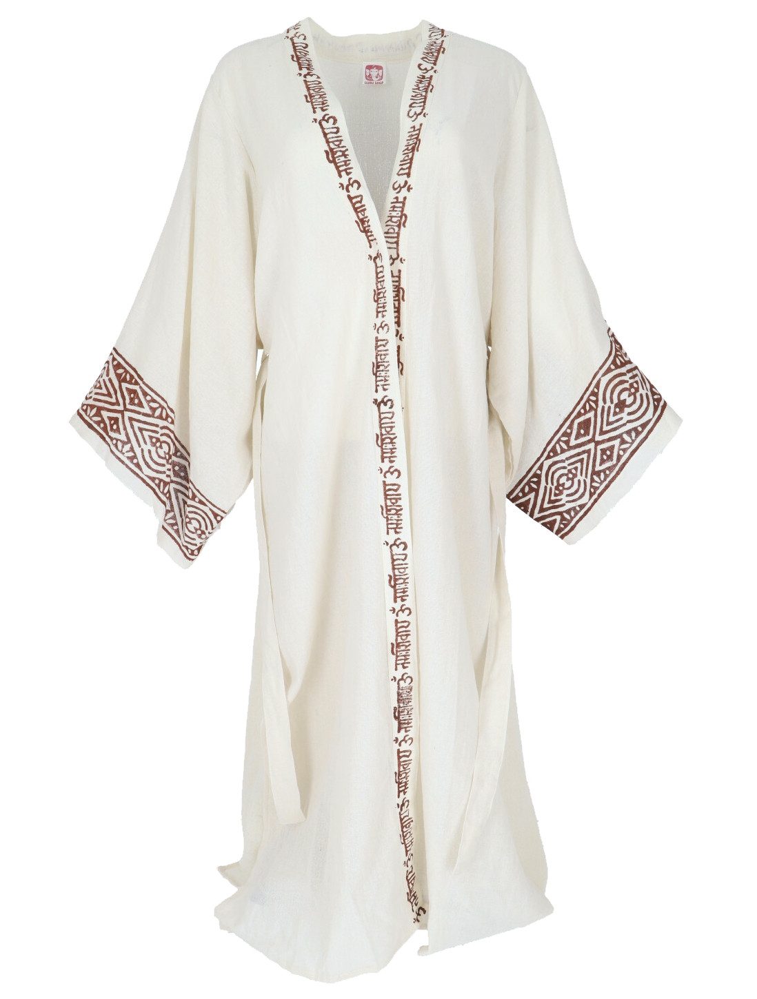 Guru-Shop Kimono Baumwollkimono, Oversize Kimono Mantel,.., alternative Bekleidung – Bild 4 von 5