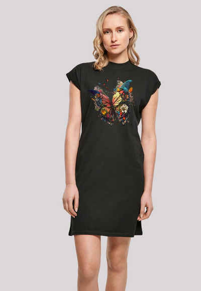 F4NT4STIC Shirtkleid Schmetterling Bunt Print