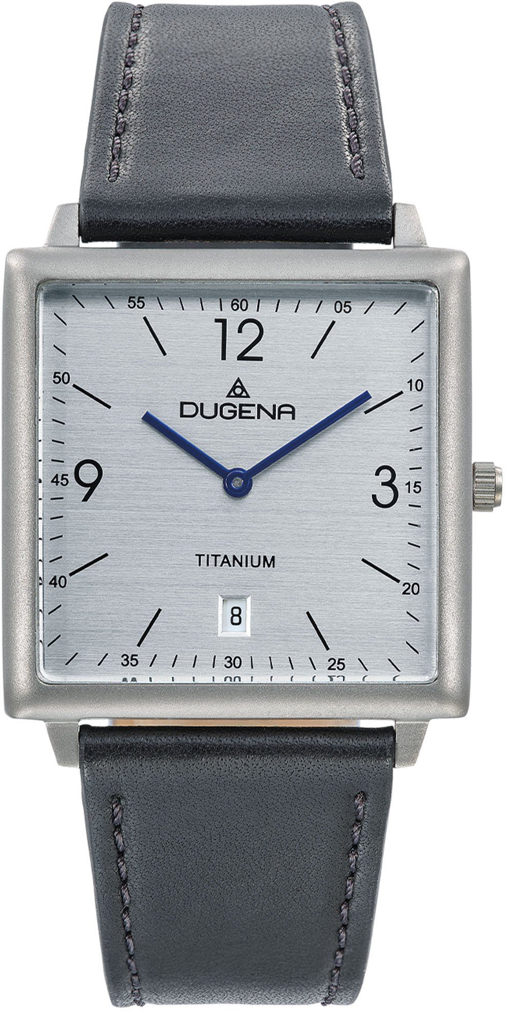 Dugena Quarzuhr Mannheim, Armbanduhr, Damenuhr, Herrenuhr, Datum