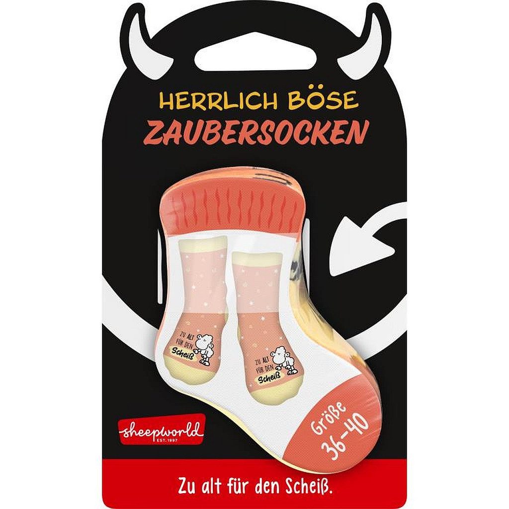 Sheepworld Socken Sheepworld Damen Socken Zaubersocken Gr 36-40 Geschenk ZU ALT 75062