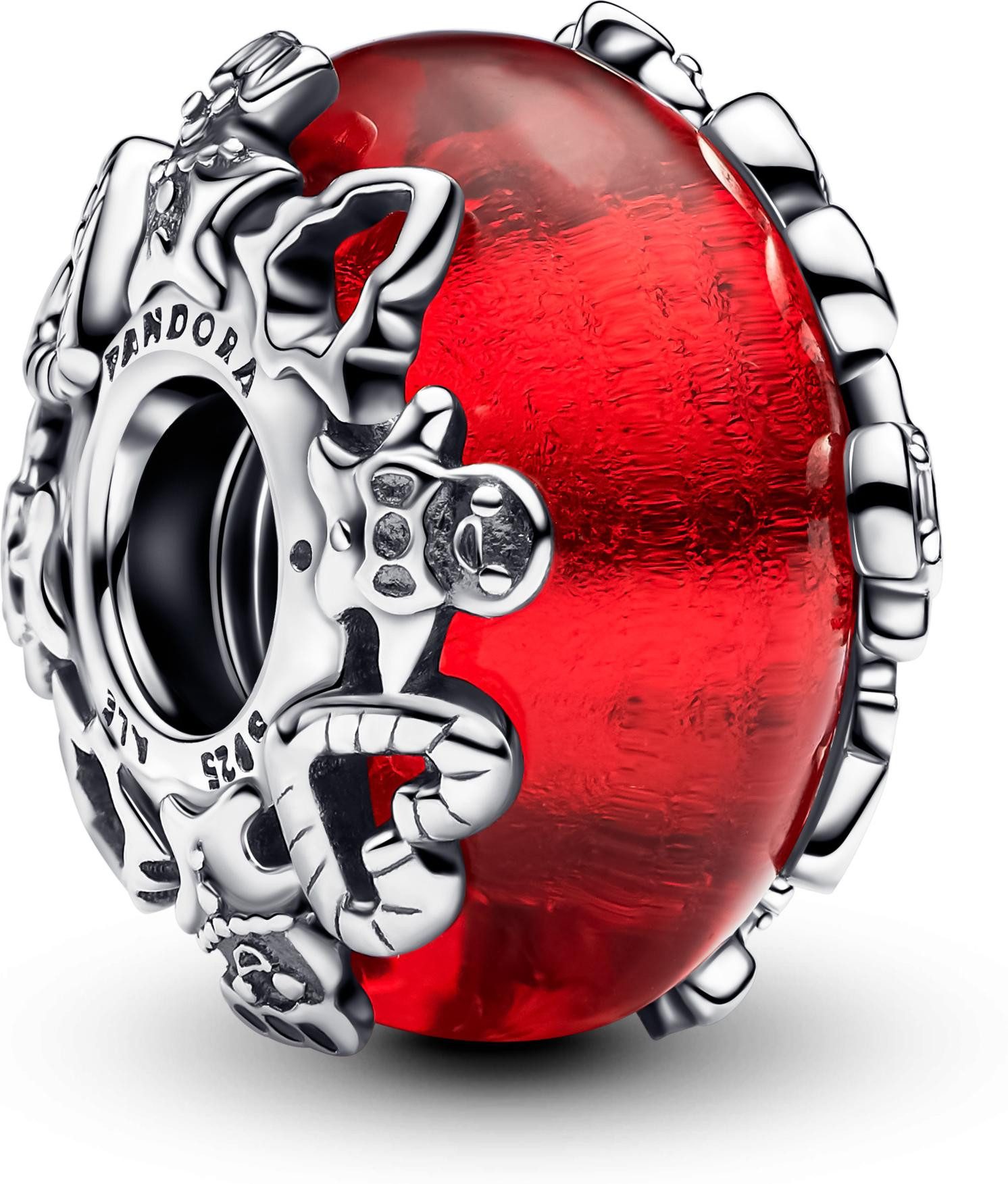 Pandora Kettenanhänger Pandora Sterling silver Glass Red 793597C00 Anhänger günstig online kaufen