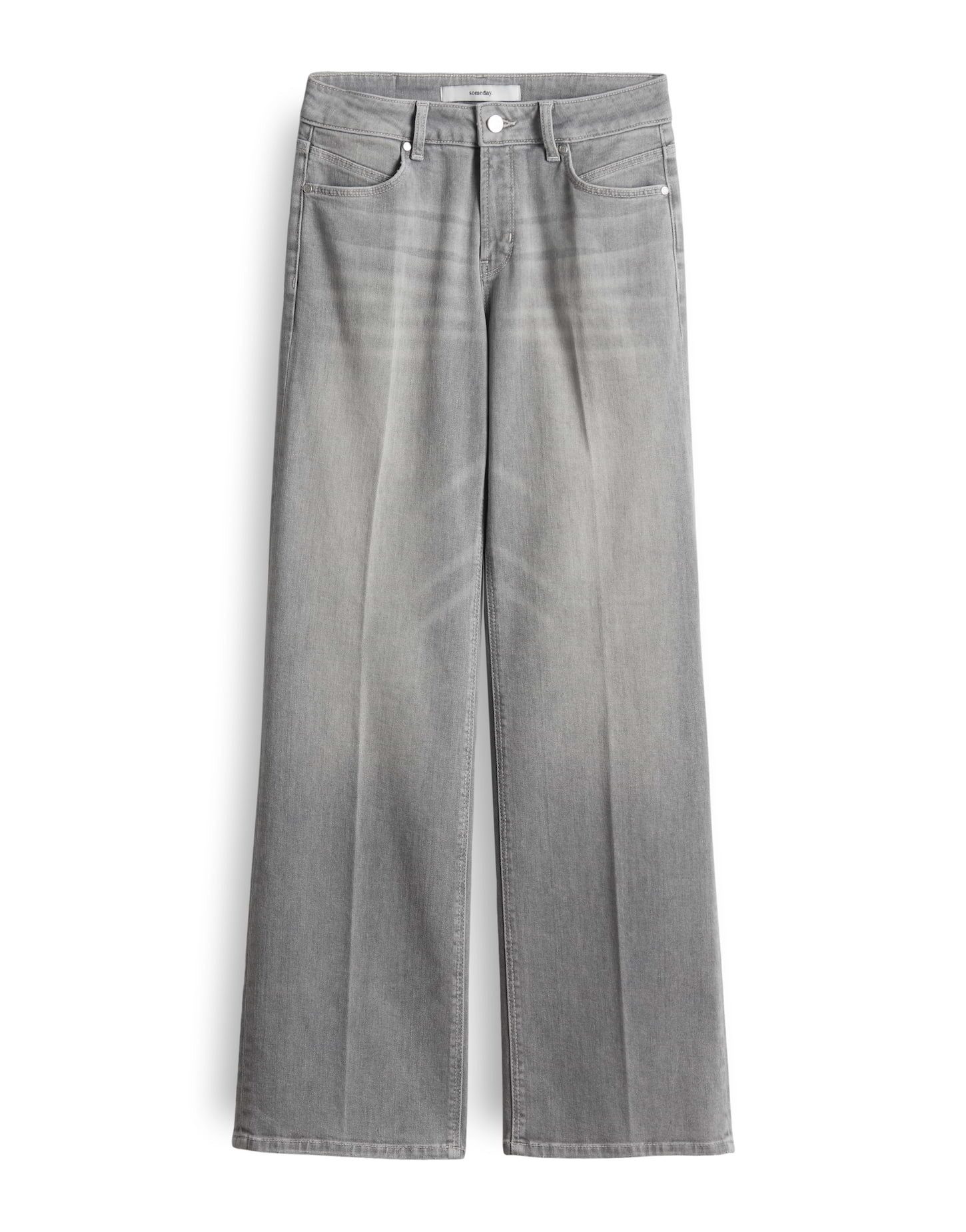 someday Bootcut-Jeans CARIE ICONIC aus BCI Cotton Mix Mid Rise Mid Rise, Lo günstig online kaufen