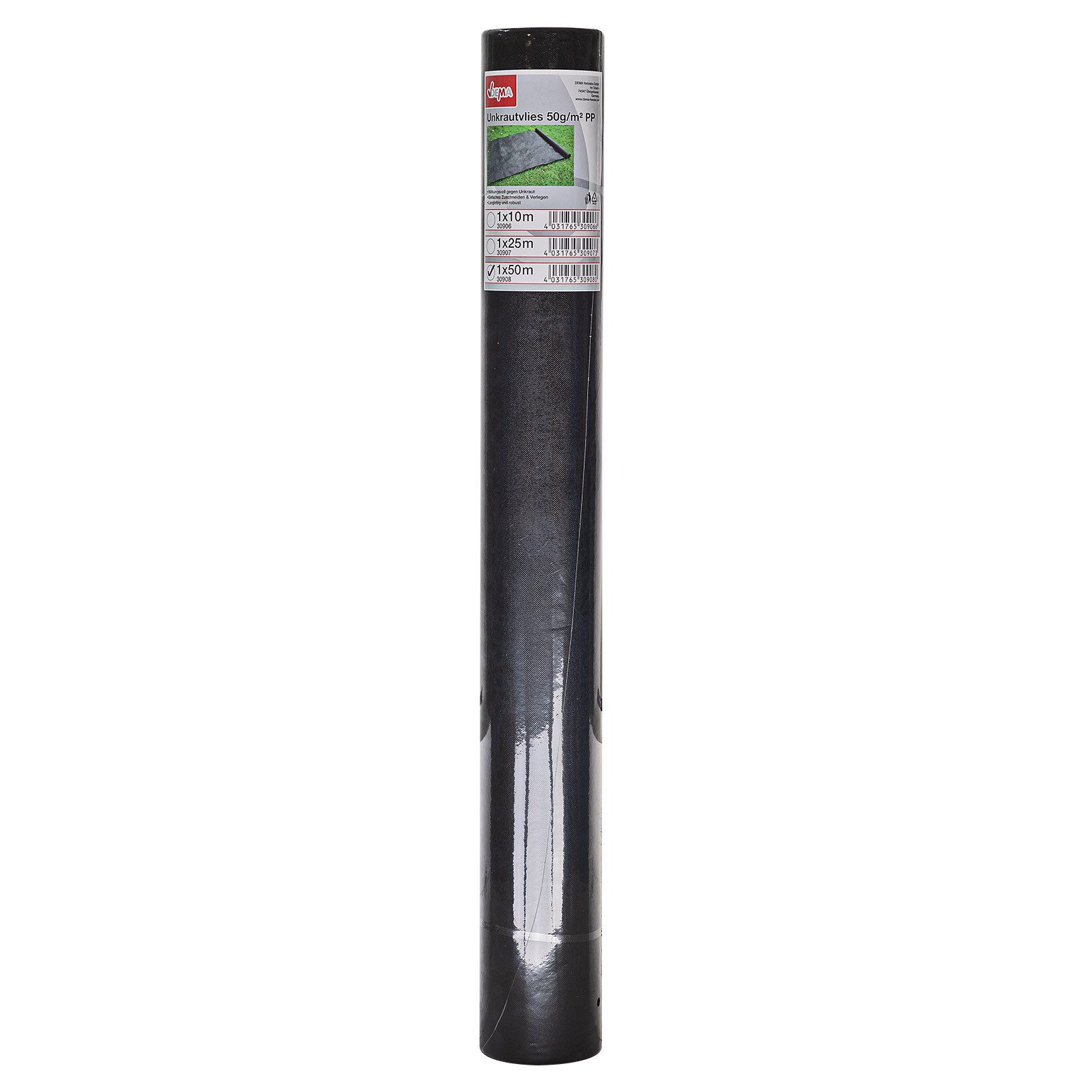 DEMA Unkrautvlies Unkrautvlies 1x50m 50g/m² PP