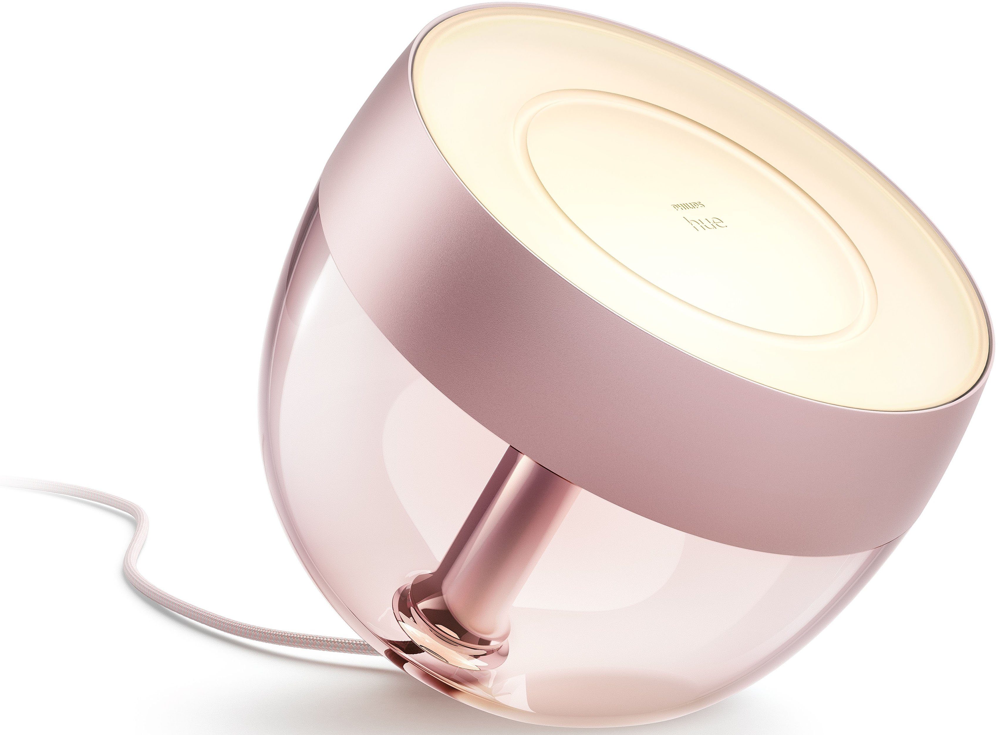 Philips Hue LED Tischleuchte »Philips Hue White & Col. Amb. Iris Tischleuchte rose 570lm«, White and Colour-HomeTrends