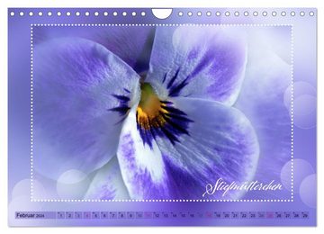 CALVENDO Wandkalender Blütenbouquet (Wandkalender 2024 DIN A4 quer), CALVENDO Monatskalender