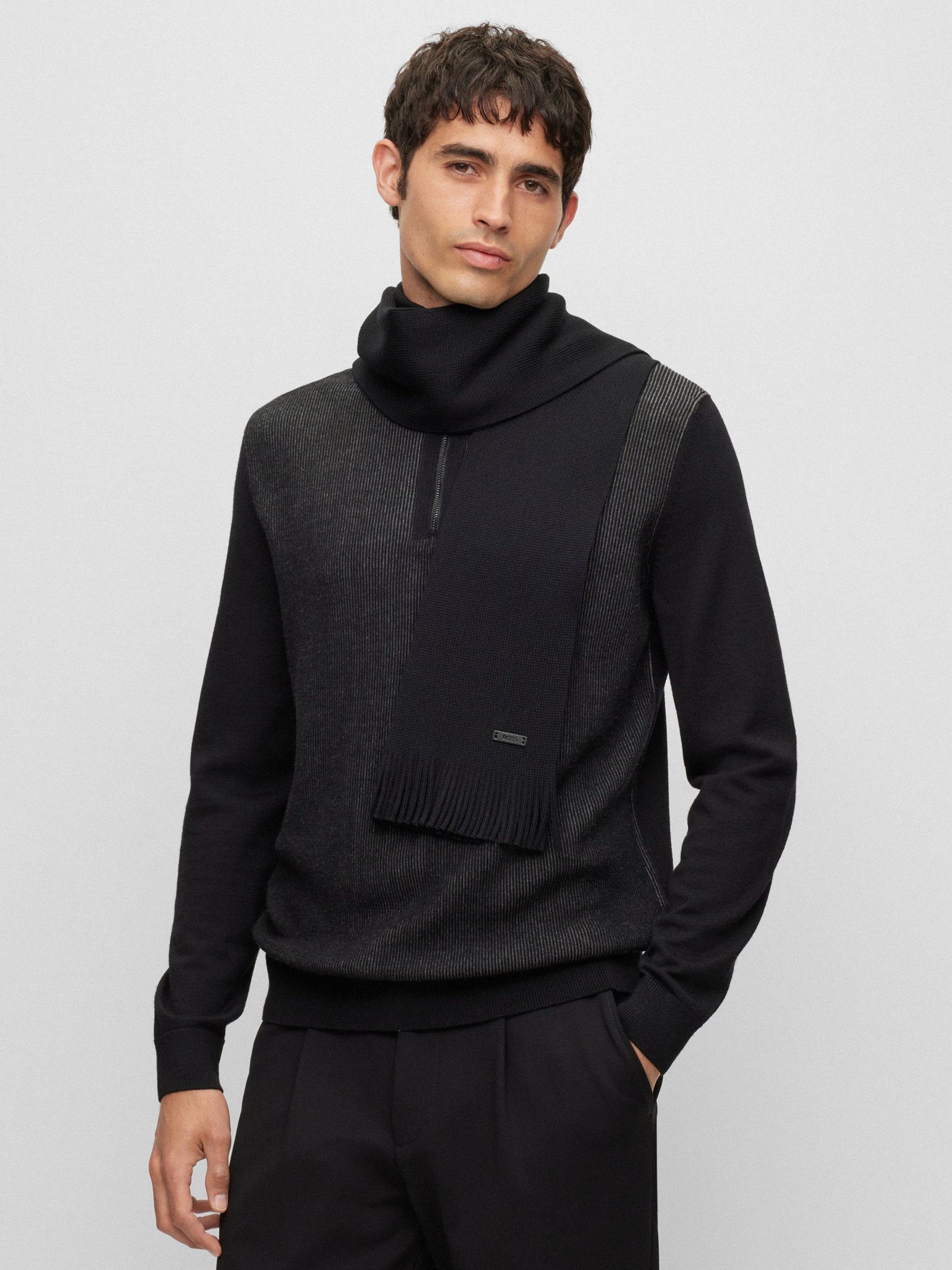 BOSS Schal Albas, (keine Angabe, 1-St. keine Angabe) günstig online kaufen