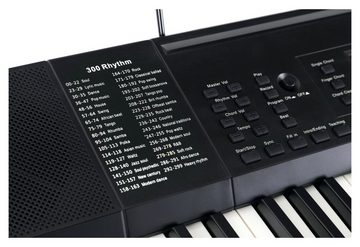 FunKey Home Keyboard 61 Edition Pro (128 Sounds, 128 Rhythmen, MP3-/USB-Port), mit Begleitautomatik und intelligente Lernfunktion