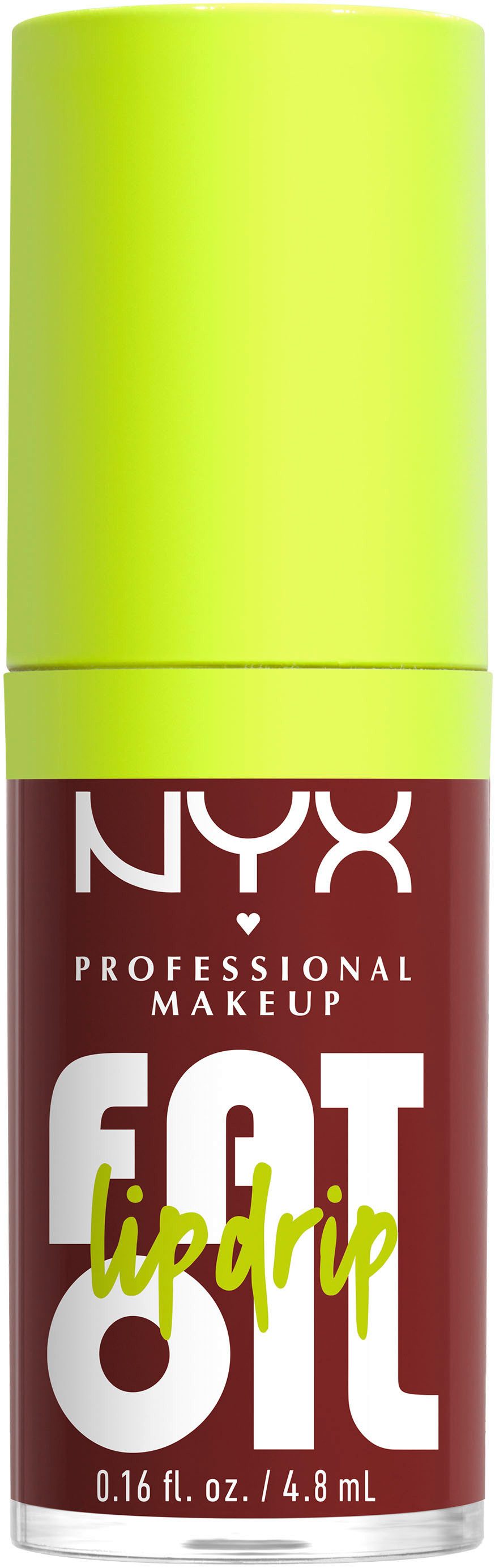 NYX PROFESSIONAL MAKEUP Lipgloss FAT OIL LIP DRIP, mit intensiv-schimmerndem Finish, individuell aufbaubare Farbe