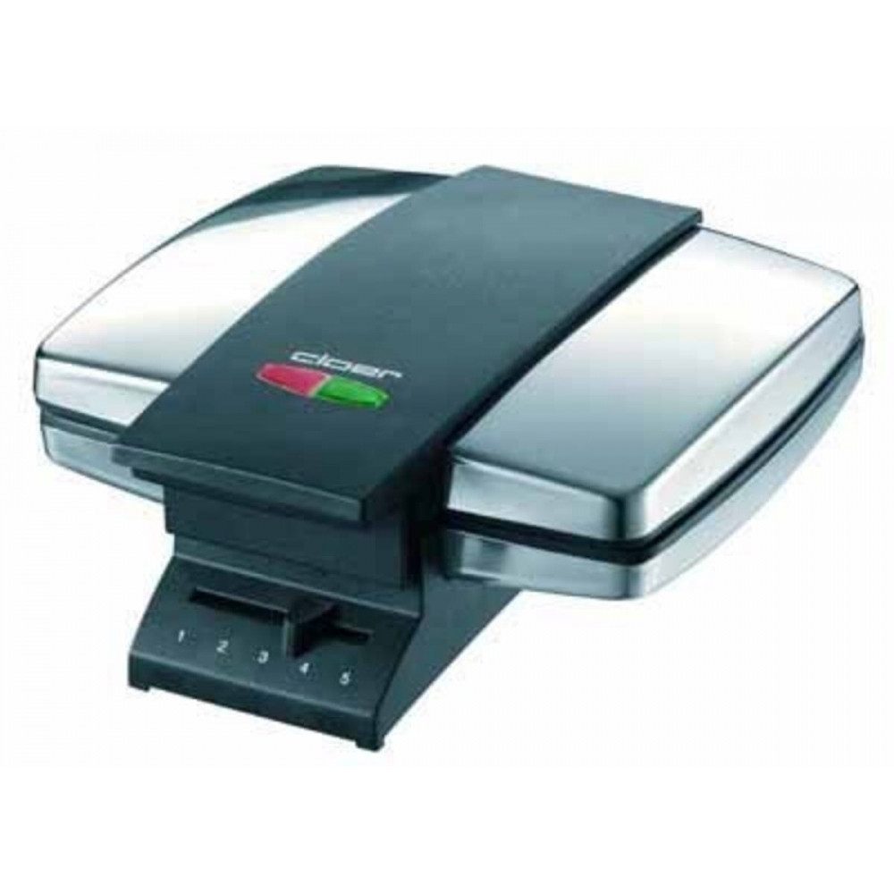 Cloer Waffeleisen Waffelautomat 1431 Zimtwaffel - Waffelmaschine, 930 W