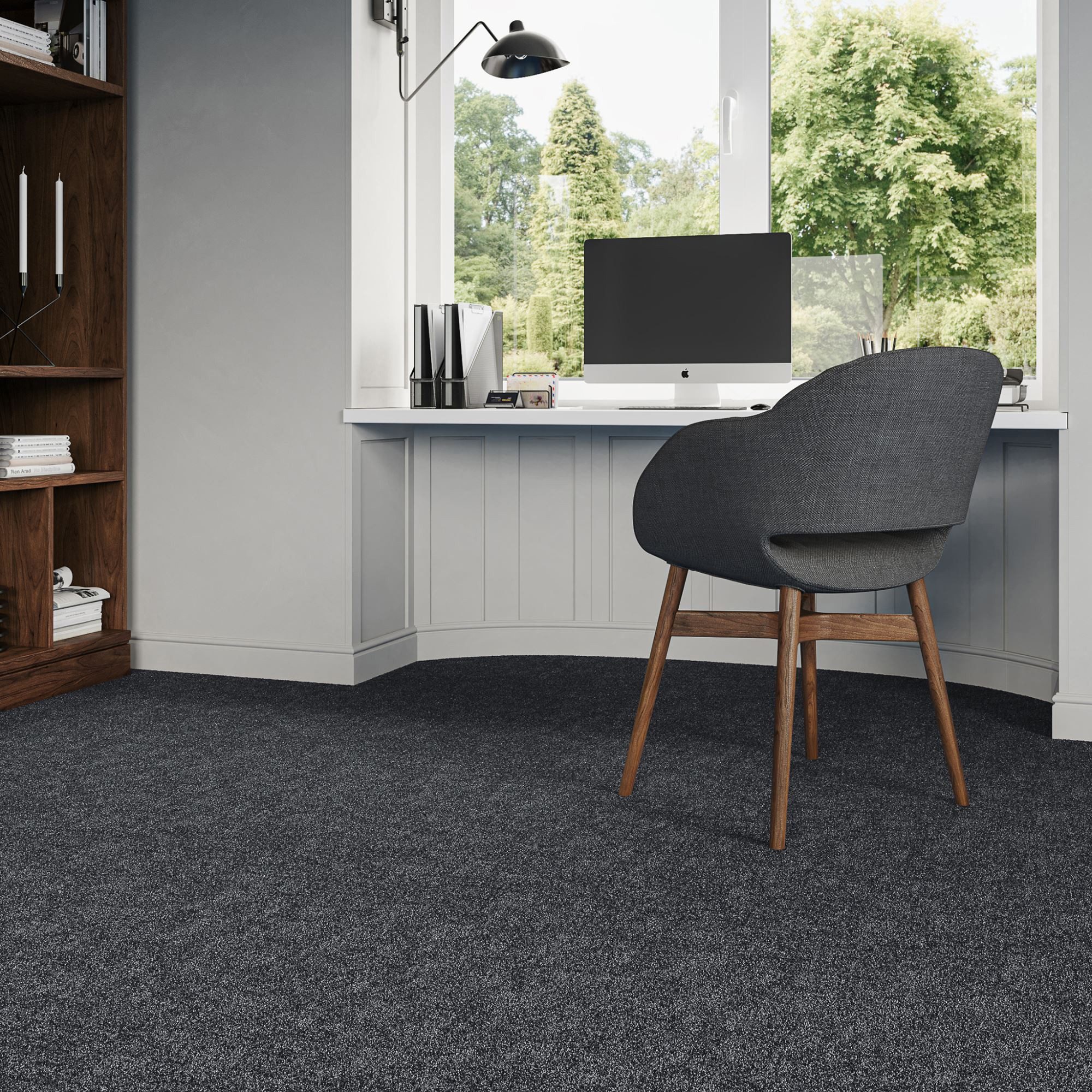 Steffensmeier Teppichfliese Richmond Paket (20Stück) 5m², Rechteckig, Teppichfliese 50x50 cm Gewerbeeignung