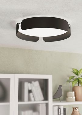 EGLO Deckenleuchte VALCASOTTO, LED fest integriert, Warmweiß, Deckenlampe, Wohnzimmerlampe, LED Schlafzimmerlampe, Lampe Decke