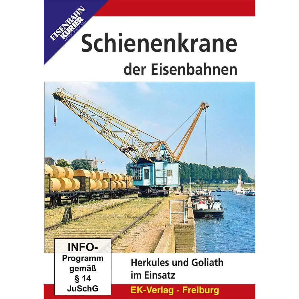 DVD Die Schienenkrane der Eisenbahnen