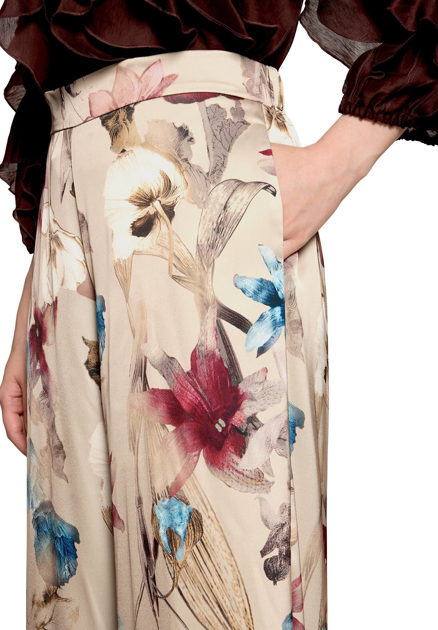 Vera Mont Marlene-Hose Damen mit Blumenprint