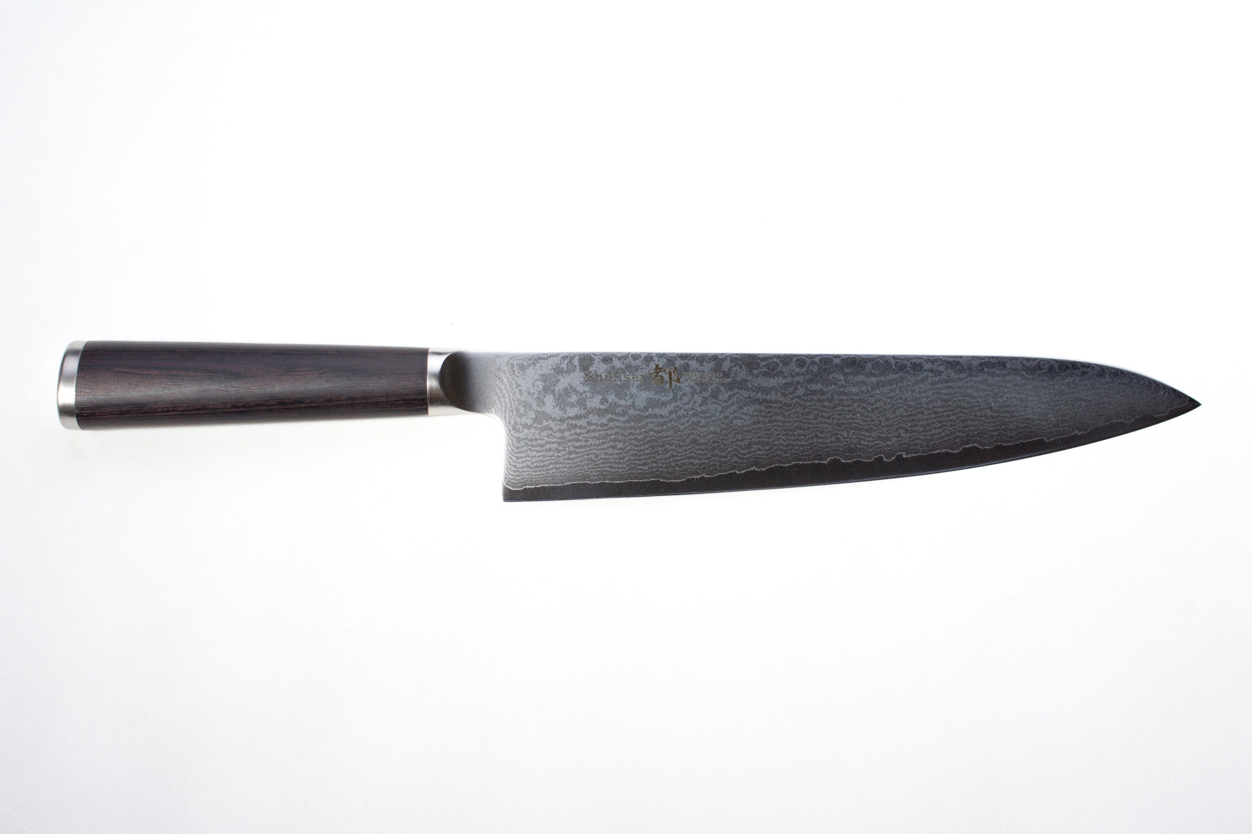 Shizu Hamono Japan Damastmesser Kochmesser 21 cm Profi Kochmesser