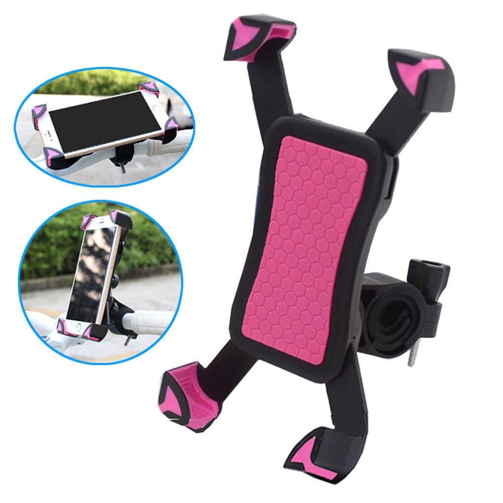 Handy-Halterung M35C Fahrrad Handyhalterung Handyhalter Motorrad für 4,5-7" Smartphone