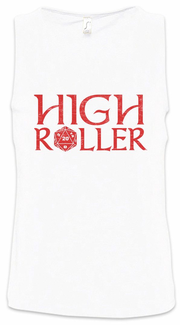 Urban Backwoods Tanktop High Roller Ärmelloses T-Shirt RPG Roleplay Dungeons MMORPG Online Dragons Role Play Rollenspiel