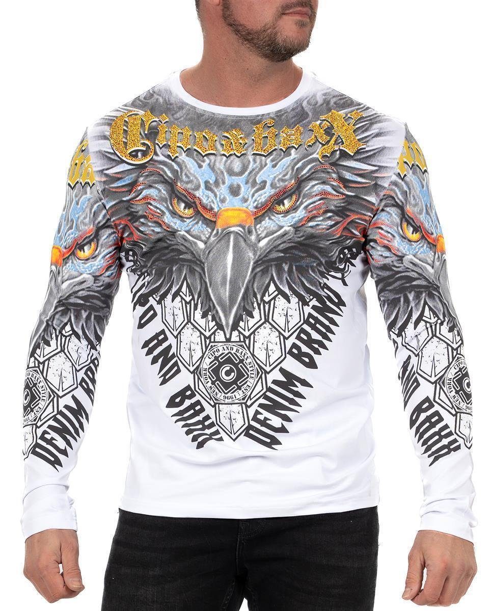 Cipo & Baxx Longsleeve Herren Regular günstig online kaufen