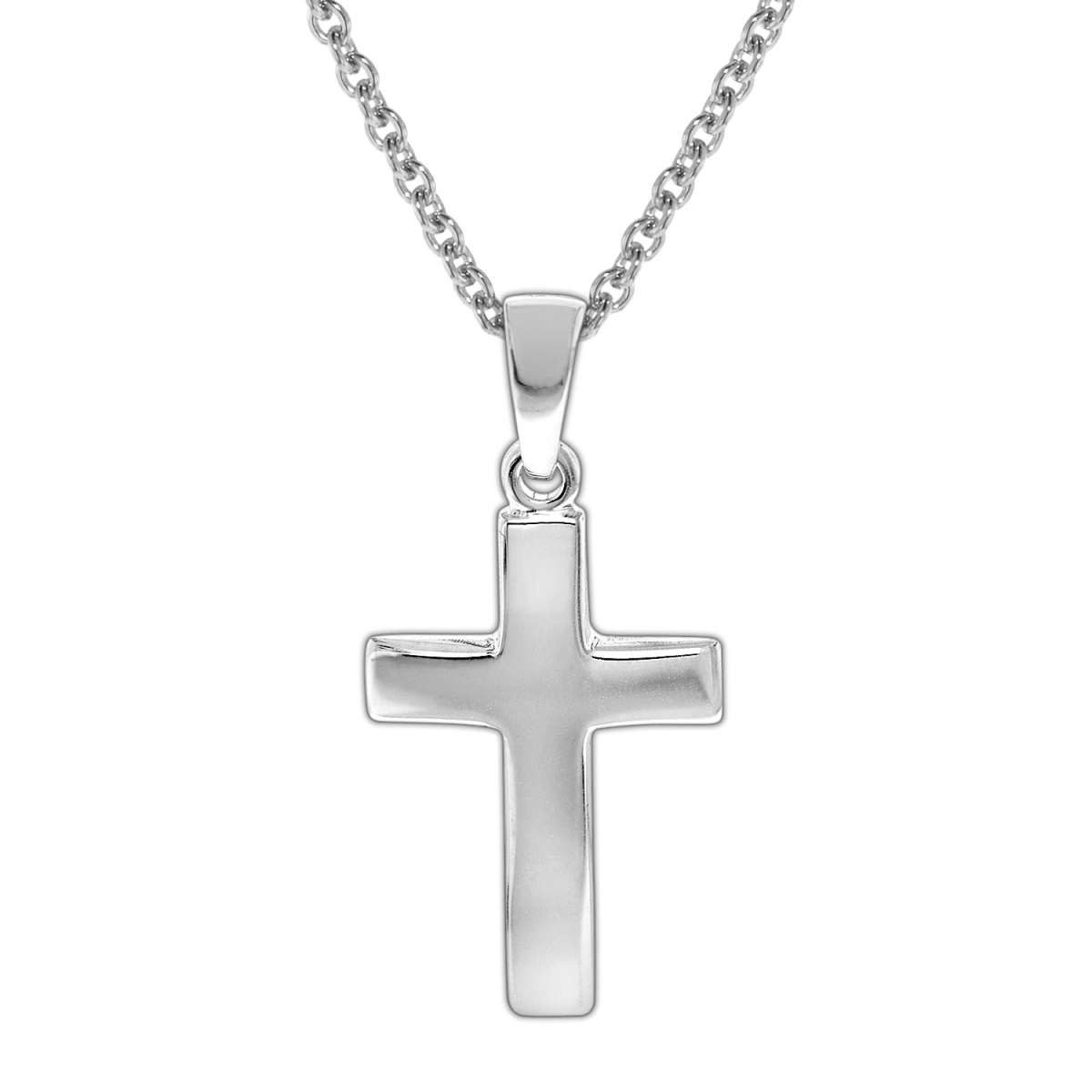 trendor Kreuzkette 35868, Kinder mit Kreuz 925 Silber