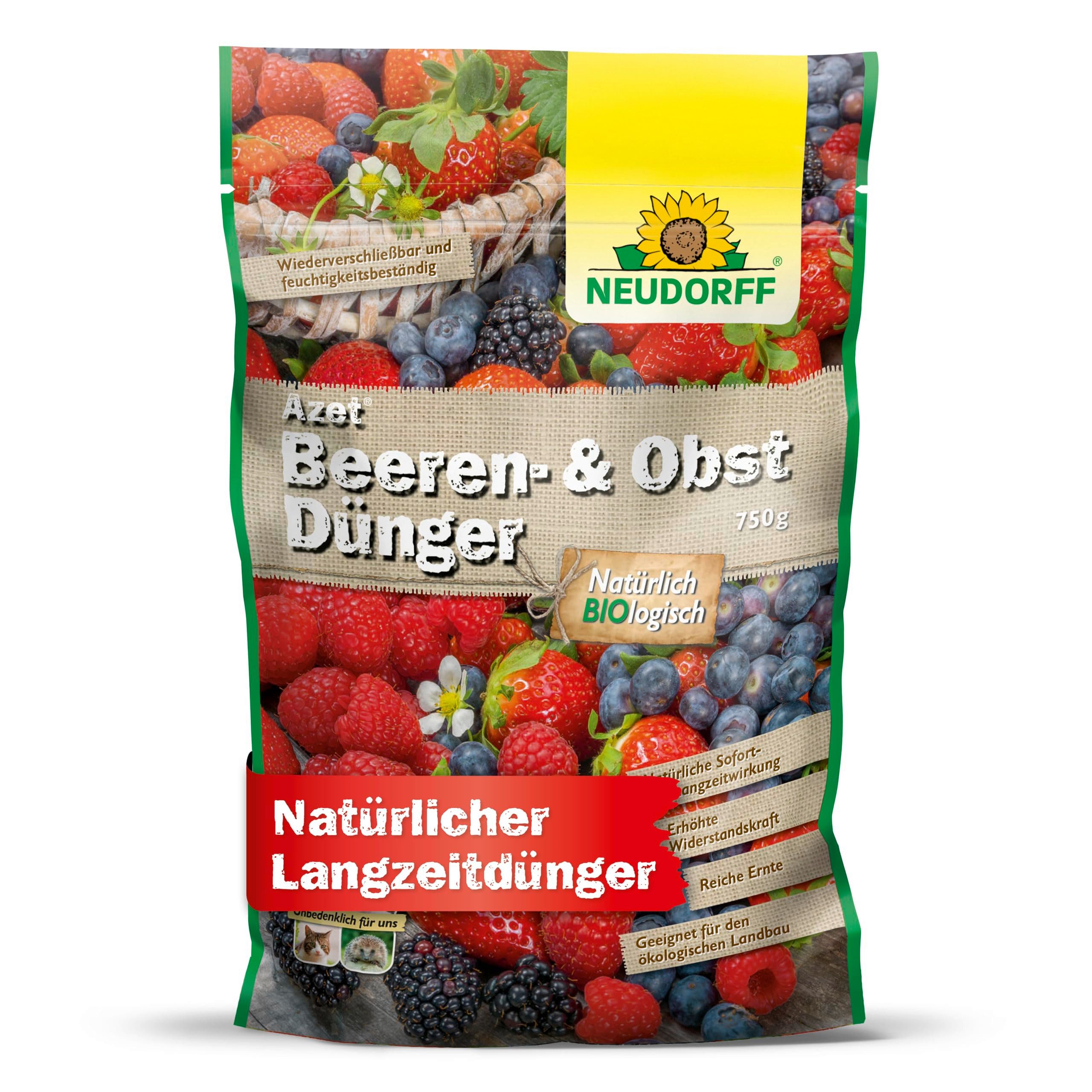Obstdünger Bio - Azet Beeren- & ObstDünger 750 g