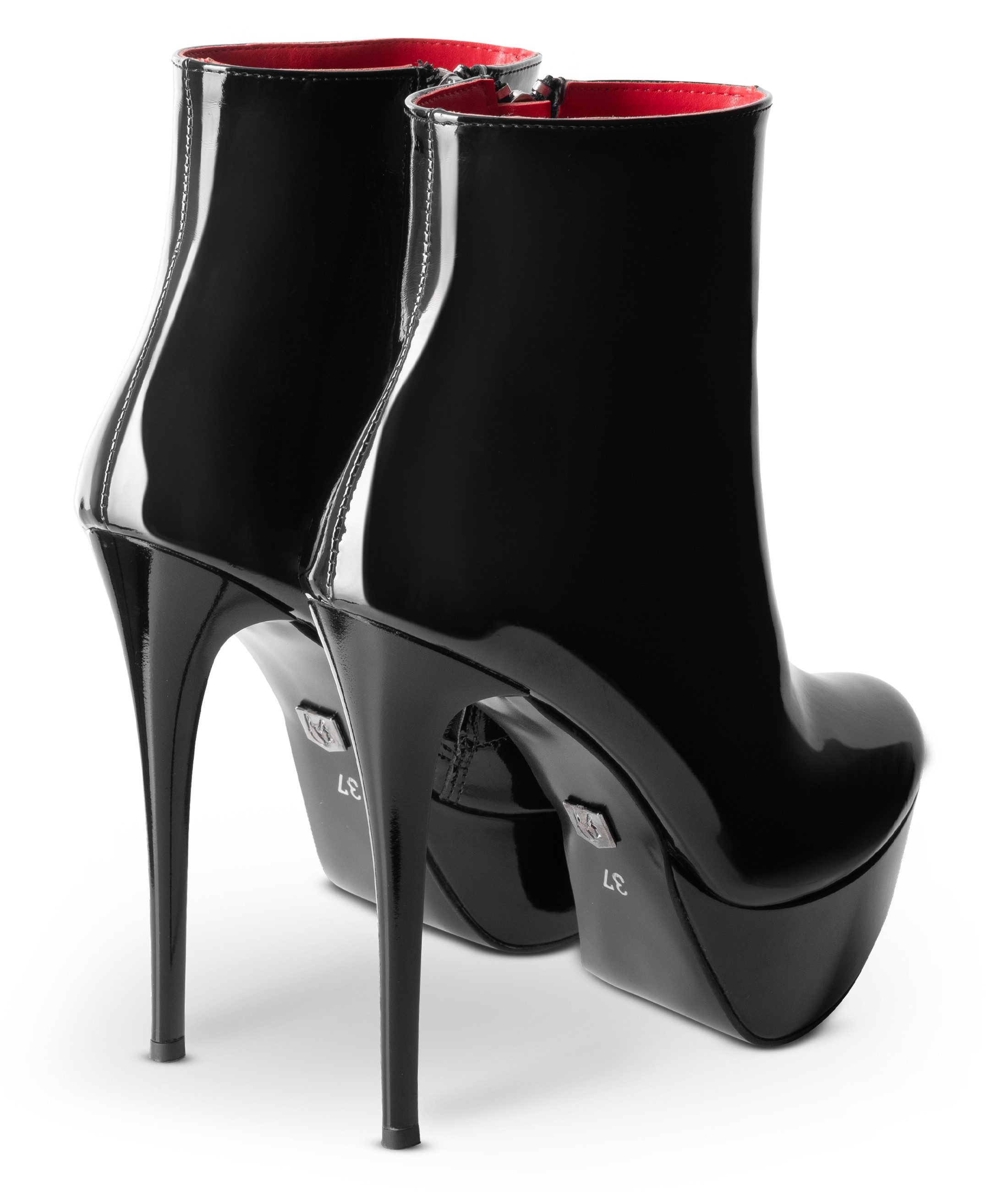 Michael Soul Plateau Stiefeletten Schwarz Valeria Plateaupumps