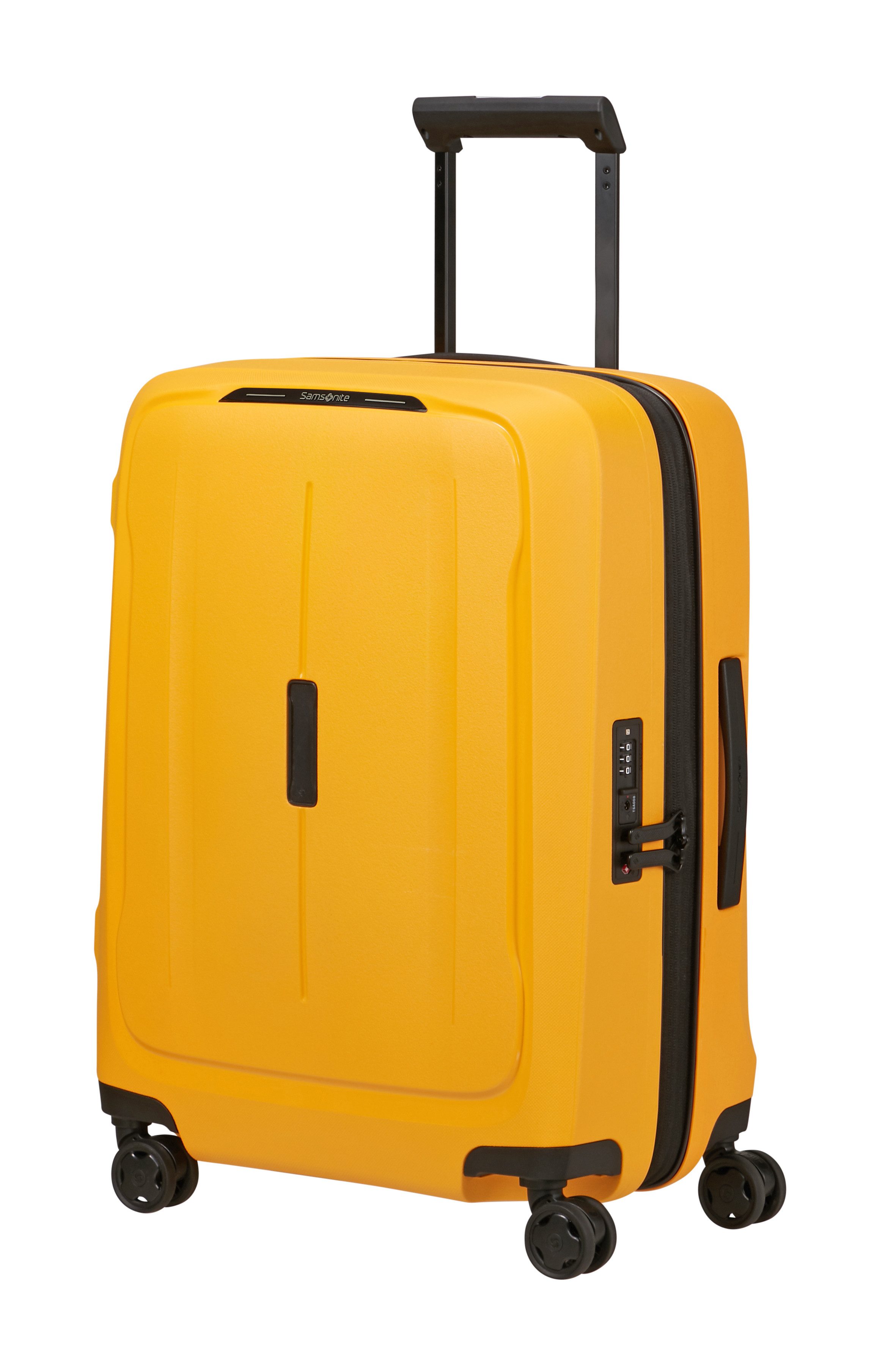 Samsonite Hartschalen-Trolley ESSENS ZIP, 4 Rollen, aus Polypropylen, mit Volumenerweiterung