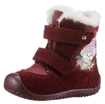 ELEFANTEN Winterstiefel SUNNY SOCHI - WMS: Mittel Snowboots mit Schneemann bestickt